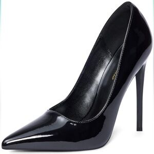 Elegant Black Stiletto Heels